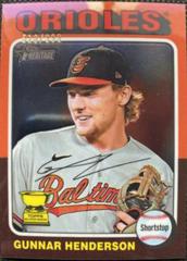 Gunnar Henderson #24 Baseball Cards 2024 Topps Heritage Chrome Prices