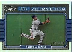 Andruw Jones Baseball Cards 2022 Panini Three and Two All Hands Team Prices