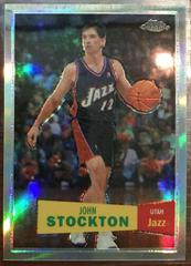 John Stockton Basketball Cards 2007 Topps Chrome Prices
