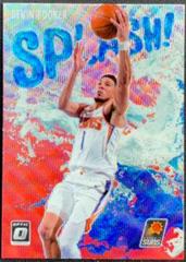 Devin Booker [Red Wave] Basketball Cards 2021 Panini Donruss Optic Splash Prices