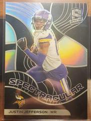 Justin Jefferson Football Cards 2022 Panini Spectra Spectracular Prices