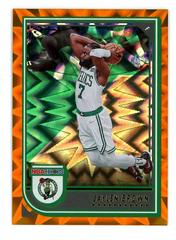 Jaylen Brown [Orange Explosion] Basketball Cards 2022 Panini Hoops Prices