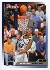 Lorenzen Wright #147 Basketball Cards 2005 Topps Total Prices
