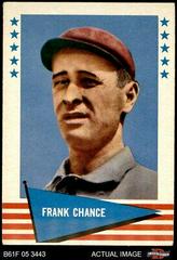 Frank Chance #98 Baseball Cards 1961 Fleer Prices
