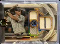 DJ LeMahieu #TR-DL Baseball Cards 2023 Topps Tribute Triple Relics Prices