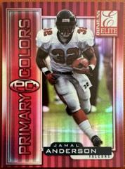 Jamal Anderson [Red] Football Cards 1999 Panini Donruss Elite Primary Colors Prices