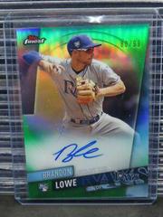 Brandon Lowe [Green Refractor] Baseball Cards 2019 Topps Finest Autographs Prices