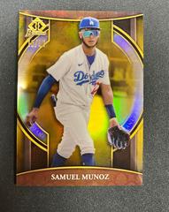 Samuel Munoz [Gold] #BI-10 Baseball Cards 2023 Bowman Invicta Prices