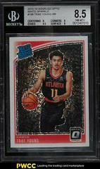 Trae Young [White Sparkle] Basketball Cards 2018 Panini Donruss Optic Prices