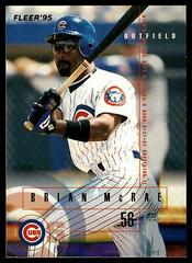 Brian McRae Baseball Cards 1995 Fleer Update Prices