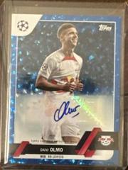 Dani Olmo [Blue Icy] #A-DO Soccer Cards 2022 Topps UEFA Club Competitions Autographs Prices