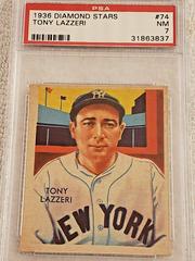 Tony Lazzeri #74 Baseball Cards 1936 Diamond Stars Prices