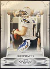 Philip Rivers #80 Football Cards 2009 Playoff Prestige Prices