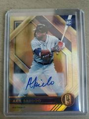 Akil Baddoo [Autographs] #3 Baseball Cards 2021 Panini Chronicles Gold Standard Prices