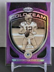 Aaron Rodgers [Purple] #GT-5 Football Cards 2021 Panini Certified Gold Team Prices