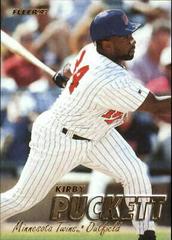 Kirby Puckett #154 Baseball Cards 1997 Fleer Prices