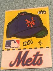 Mets Cap Baseball Cards 1982 Fleer Team Logo Stickers Prices