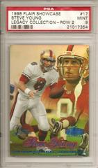Steve Young [Row 2] Football Cards 1998 Flair Showcase Legacy Collection Prices