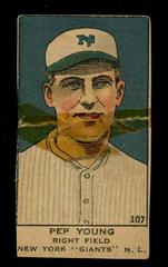Pep Young [Hand Cut] Baseball Cards 1919 W514 Prices