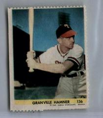 Granville Hamner #136 Baseball Cards 1949 Eureka Sportstamps Prices