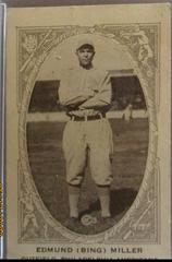 Edmund Bing Miller Baseball Cards 1922 E120 American Caramel Prices