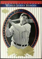 Babe Ruth #80 Baseball Cards 2002 Upper Deck World Series Heroes Prices