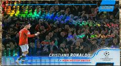 Cristiano Ronaldo [Blue Prism] Soccer Cards 2021 Stadium Club Chrome UEFA Champions League Prices