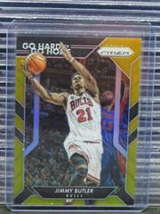 Jimmy Butler [Gold Prizm] Basketball Cards 2016 Panini Prizm Go Hard or Go Home Prices