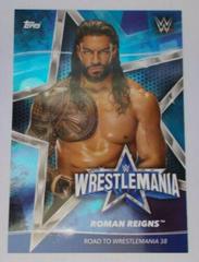 Roman Reigns Wrestling Cards 2021 Topps WWE Superstars Prices