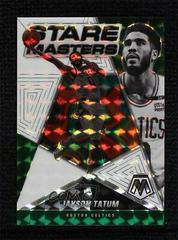 Jayson Tatum [White] Basketball Cards 2021 Panini Mosaic Stare Masters Prices