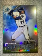 Jackson Chourio #SOS-11 Baseball Cards 2023 Bowman Sights on September Prices