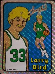 Larry Bird Basketball Cards 1985 Prism Jewel Stickers Prices