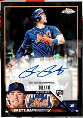 Brett Baty [Black] Baseball Cards 2023 Topps Chrome Update Sapphire Autographs Prices