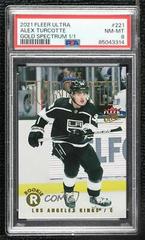 Alex Turcotte [Gold Speckled Foil] #221 Hockey Cards 2021 Ultra Prices