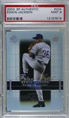 Edwin Jackson Baseball Cards 2003 SP Authentic Prices