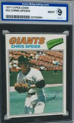 Chris Speier #53 Baseball Cards 1977 O Pee Chee Prices