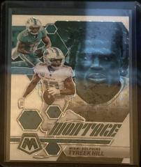 Tyreek Hill [White] #M-17 Football Cards 2023 Panini Mosaic Montage Prices