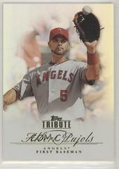 Albert Pujols #62 Baseball Cards 2012 Topps Tribute Prices