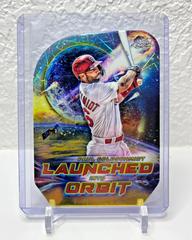 Paul Goldschmidt [Gold Interstellar] Baseball Cards 2023 Topps Cosmic Chrome Launched Into Orbit Prices