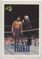 Haku Wrestling Cards 1990 Classic WWF Prices