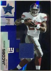 Brandon Jacobs [Sapphire] #7 Football Cards 2007 Leaf Rookies & Stars Longevity Prices