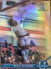 Mikey Williams [Chrome Gold Refractor] #1 Basketball Cards 2021 Bowman University Prices