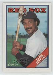 Jim Rice Baseball Cards 1988 O Pee Chee Prices