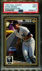 Wade Boggs [Gold Signature] #380 Baseball Cards 1994 Collector's Choice Prices