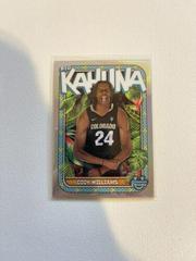 Cody Williams #BK-12 Basketball Cards 2023 Bowman Chrome University The Big Kahuna Prices