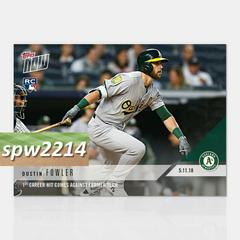 Dustin Fowler Baseball Cards 2018 Topps Now Prices