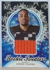 Cedric Tillman #HS-CTI Football Cards 2023 Panini Donruss Rookie Holiday Sweater Prices