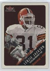 Lenzie Jackson [Glossy] #417 Football Cards 2000 Fleer Prices