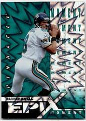 Mark Brunell [Moment Emerald] Football Cards 1997 Pinnacle Epix Prices