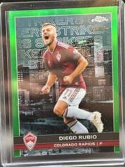 Diego Rubio [Green] #BCS-14 Soccer Cards 2023 Topps Chrome MLS Big City Strikers Prices